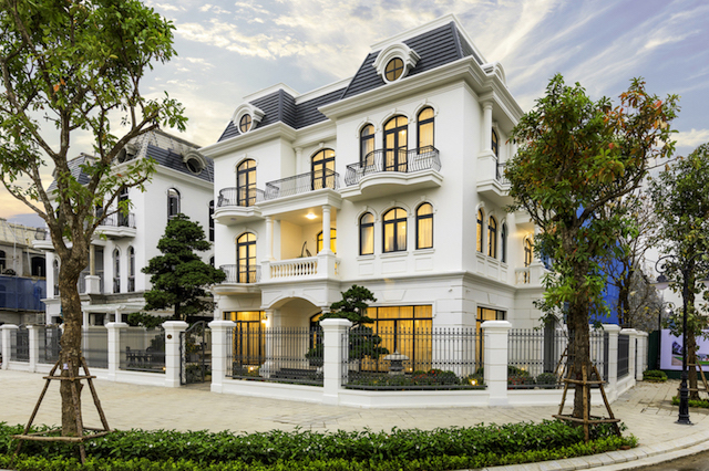 Layout biệt thự đơn lập Vinhomes Hóc Môn
