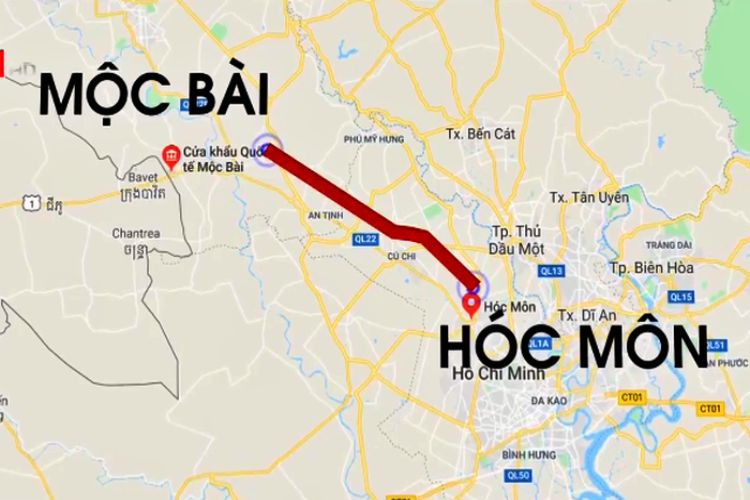 tác động cảu Cao Tốc TP.HCM Mộc Bài - hạ tầng vinhomes hóc môn