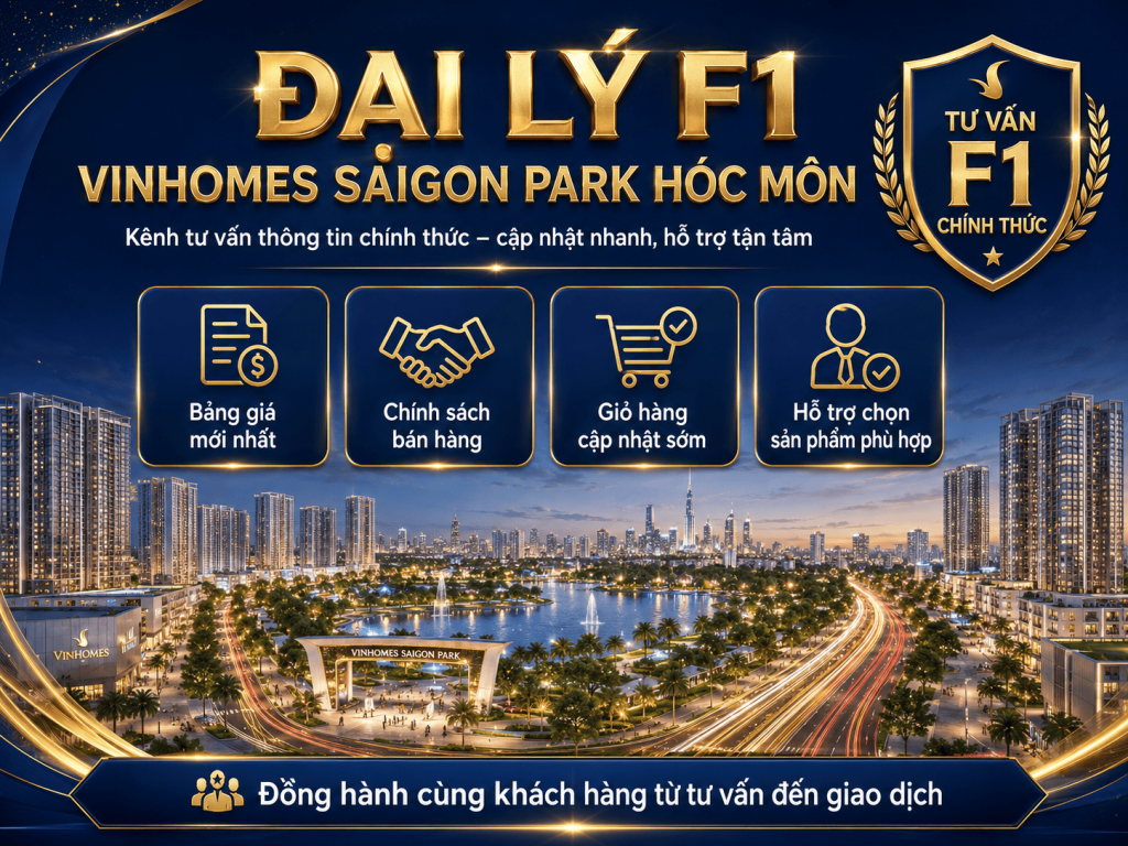 f1 vinhomes saigon park hóc môn